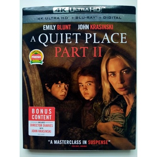 A Quiet Place II ดินแดนไร้เสียง ภาค 2 4K UHD Blu-ray บลูเรย์ (4K มีซับไทย / BD ไม่มีไทย)