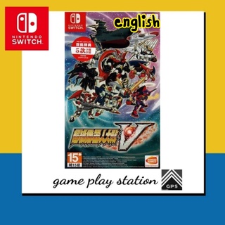 nintendo switch super robot wars v ( english + chinese )