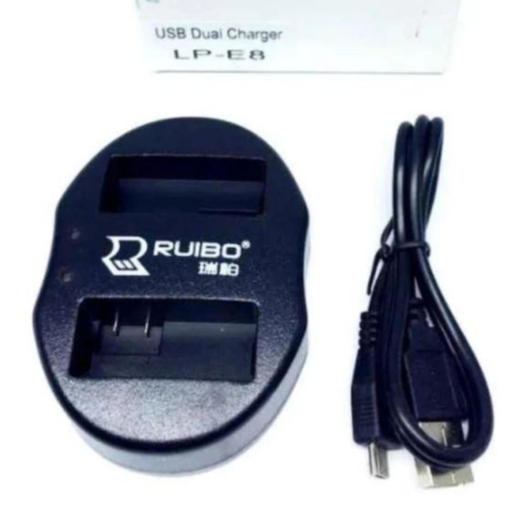 แท่นชาร์จ CANON LP- E8 for Canon EOS 550D 600D 650D 700D Kiss X4 X5 X6 Canon EOS Rebel T2i T3i T4i T