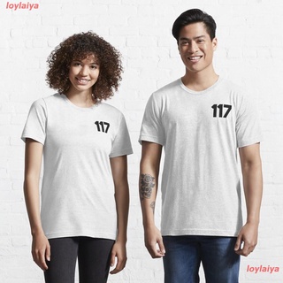 117 Essential T-Shirt เสื้อยืดผู้ชาย ลายการ์ตูนพิมพ์ลายเสื้อลายการ์ตูนผู้หญิง เสื้อคอกลม สินค้าพร้อมส่ง