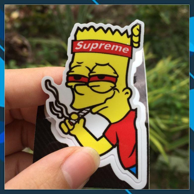 [ใหม่] สติ๊กเกอร์ Simpson รูปลอก เหนียวสุด โลโก้ตกแต่งกันน้ํา