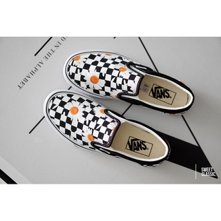 Vans Slip On Checkerboard “Love Me Daisy”HB0B