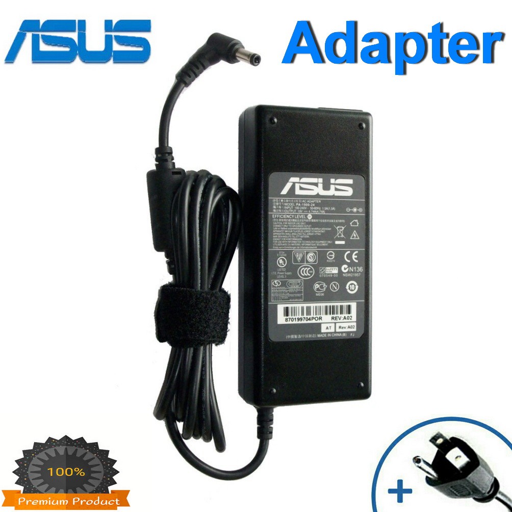 Asus Adapter 19V/4.74A 90W หัวขนาด 5.5*2.5mm สายชาร์จ อแดปเตอร์ สายชาร์จโน๊ตบุ๊ค FUJITSU acer one14