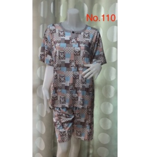 ชุดนอนไซส์ใหญ่ รุ่นคอกลม ผ้านิ่มใส่สบายๆมีไซส์XL,XXL,XXXL