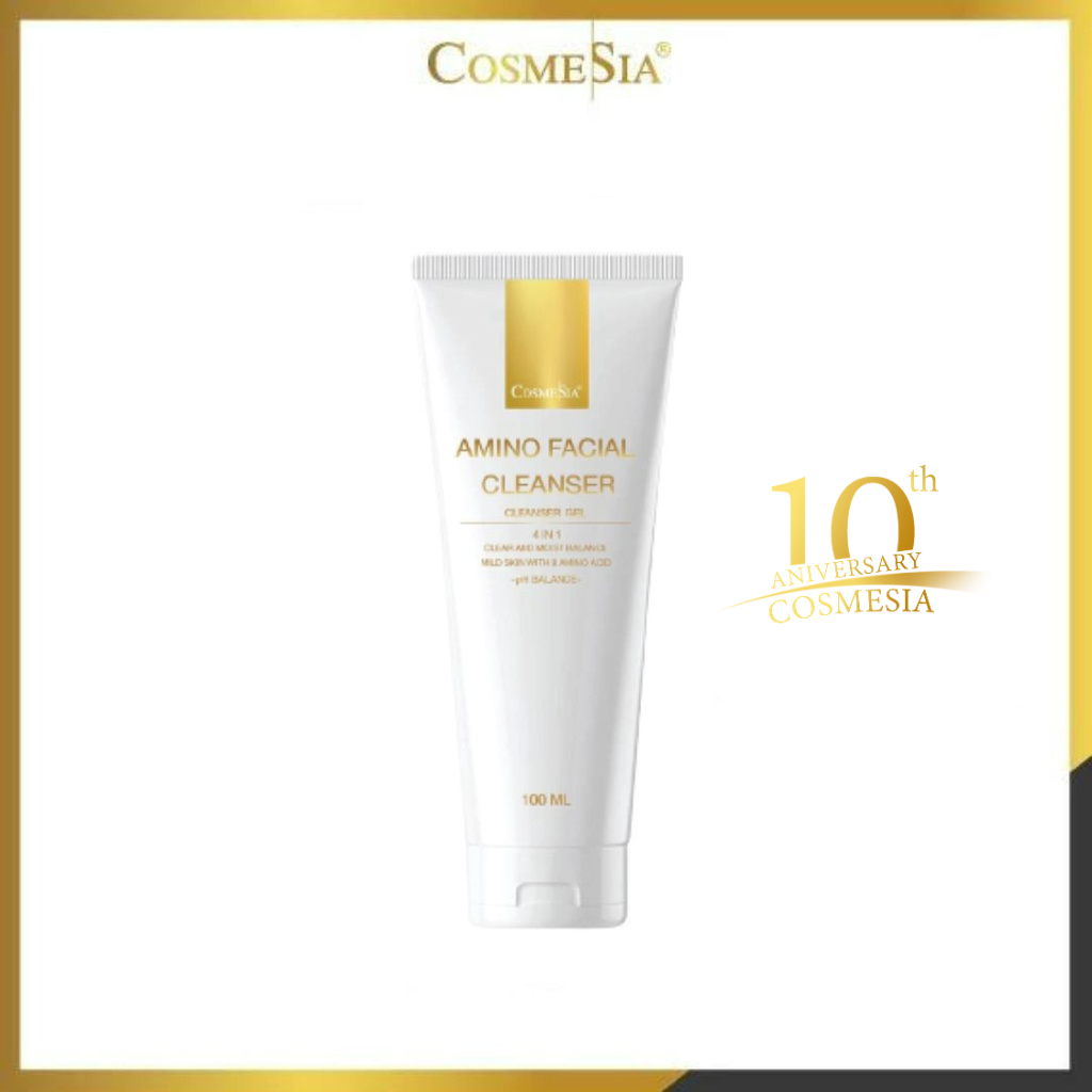 สินค้ามาใหม่ Cosmesia Amino Facial Cleanser โฟมล้างหน้าที่มาจากธรรมชาติ อ่อนโยนไม่แห้งตึง [กรอกโค้ด QOEYZHV ลด 60.-]