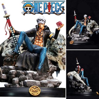 Figure ฟิกเกอร์ Model โมเดล One Piece วันพีซ เต็มพิกัดสลัดจอมลุย Trafalgar Law ทราฟัลการ์ ลอว์ Legend Creation