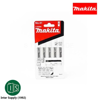 ใบเลื่อยจิ๊กซอ MAKITA NO.41 A-85880  (ราคาต่อใบ)