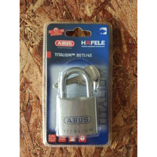 กุญแจ HAFELE ABUS Titalium 80TI/45 [Code: NEWPEDBQ]