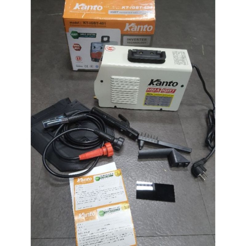 #ตู้เชื่อม#ตู้เชื่อมkanto#KT-IGBT-401ตู้เชื่อม KANTO KT-IGBT-401
📍401 amp
📍IGBT INVERTER ARC