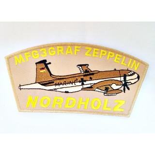 ตัวรีดติดเสื้อผ้า * MFG3GRAF ZEPPELIN NORDHOLZ * ขนาด 14 x 6 เซนติเมตร