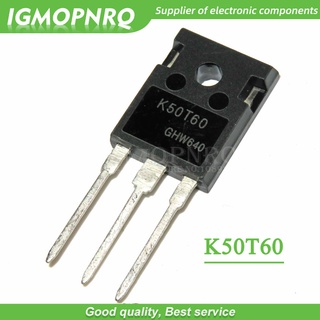 ทรานซิสเตอร์ IGBT K50T60 IKW50N60T 50N60 K75T60 IKW75N60T 75N60 TO-247 5 ชิ้น