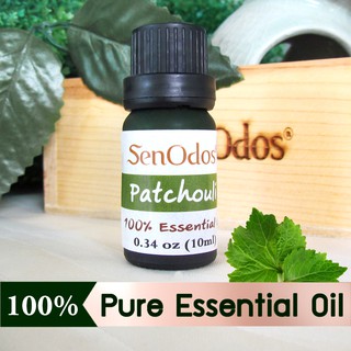 SenOdos น้ำมันหอมระเหยแท้ กลิ่นแพทชูลี่ หอมอโรม่า Aroma Patchouli Pure Essential Oils