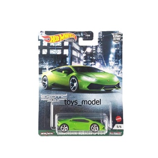 Hotwheels Exotic Envy รุ่น Lambo Huracan Lp610-4 ล้อยาง