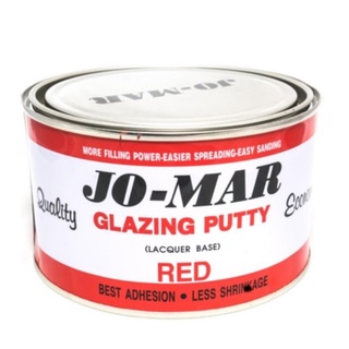 Jo-Mar Glazing Putty สีโป้วแห้งเร็ว (Red)