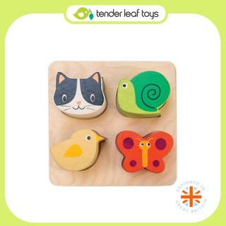 Tender Leaf Toys ของเล่นไม้ ของเล่นเสริมพัฒนาการ ชุดพัฒนาการประสาทสัมผัส Touch Sensory Tray