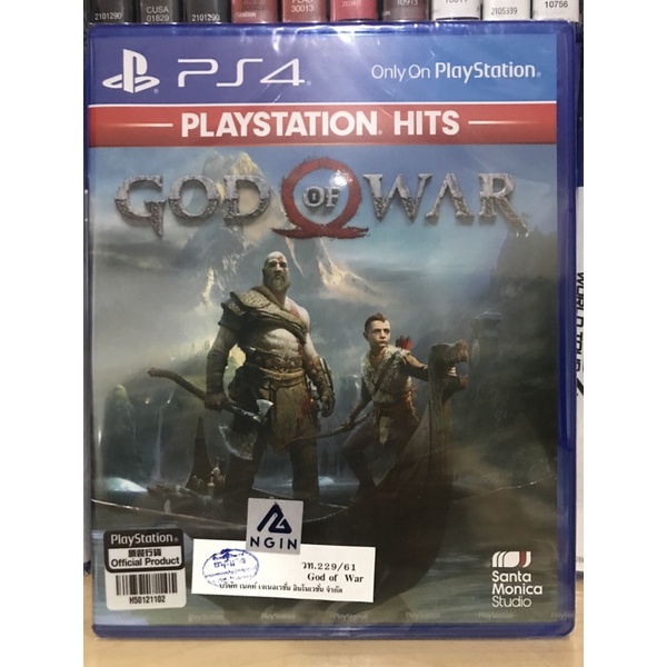 god of war 4 PS4 มือ1 / มือ2 / God of war Ragnarok Shopee Thailand