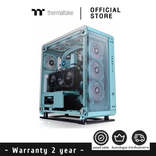 เคสคอมพิวเตอร์ Core P6 Tempered Glass Turquoise Mid Tower Chassis [CA-1V2-00MBWN-00]