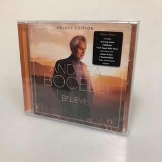 CD  ซีดี Andrea Bocelli Believe Deluxe Edition