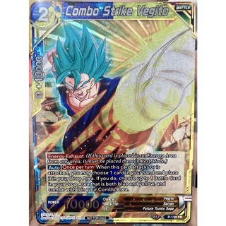 [ของแท้] Combo Strike Vegito (PR) P-133 การ์ดดราก้อนบอล Dragon Ball Super Card Game