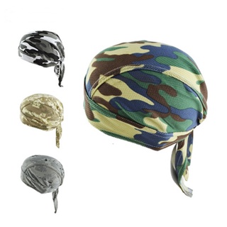 Breathable Multi Function Camouflage Headband Cycling Bandana Pirate Head Scarf Sport Bandanas Cycling Head Scarf Hiking Hat