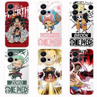 เคส วีโว่ VIVO Y35 Y16 4G Case การ์ตูน One Piece Luffy Soft TPU เคสซิลิโคน โทรศัพท์มือถือ เคส