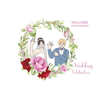 สมุดเซ็นอวยพรGuestbook พร้อมส่ง