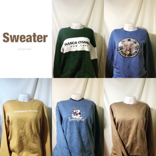 เสื้อกันหนาว Sweater ใส่ได้ทั้งผู้หญิงและผู้ชาย