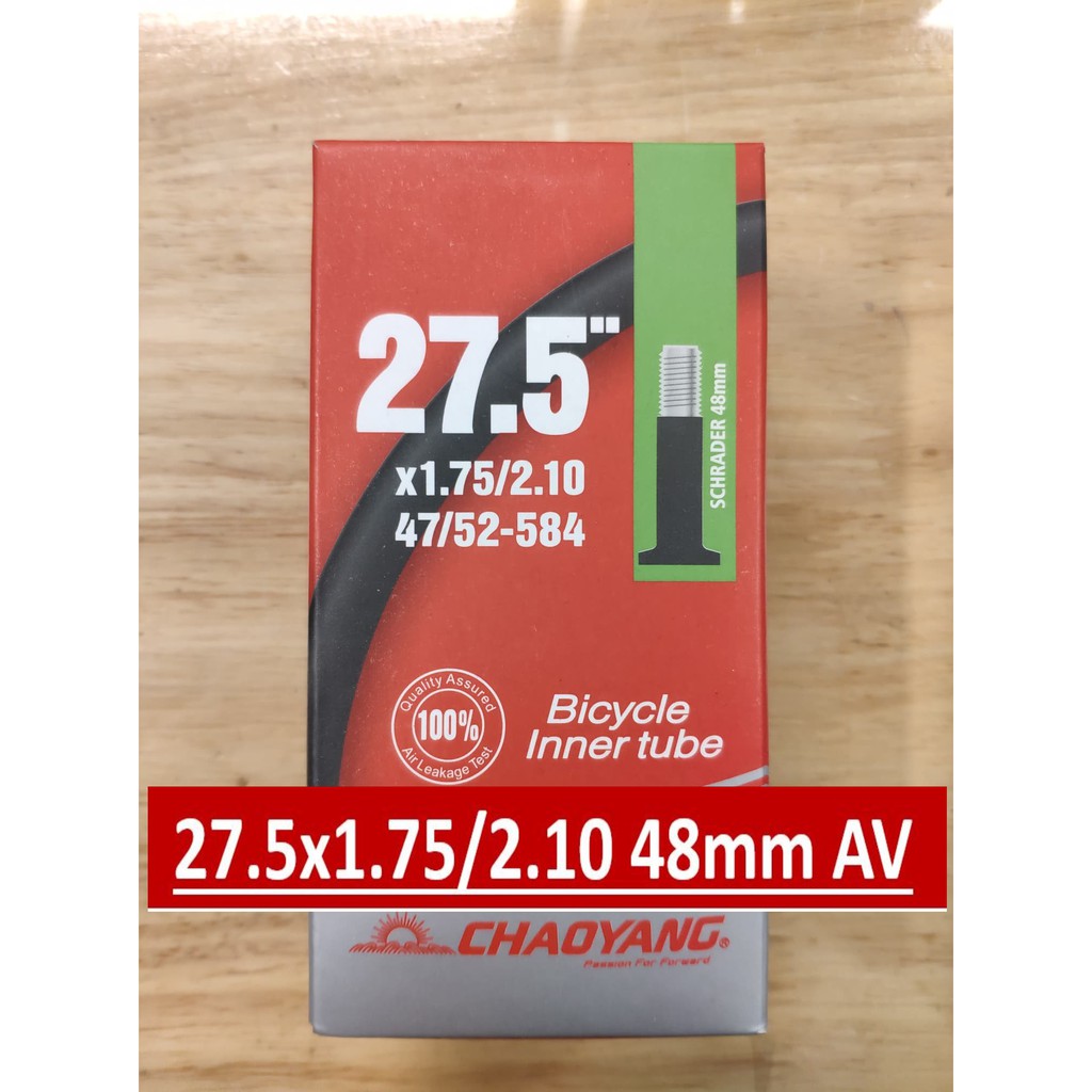 ยางในเสือภูเขา 27.5x1.75/2.10 AV48 mm