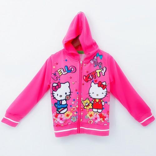 เสื้อแจ็กเก็ต ลายการ์ตูน Hello Kitty สําหรับเด็ก