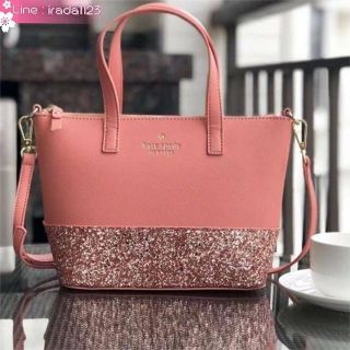 Kate Spade INA Greta Court Glitter Crossbody ของแท้ ราคาถูก