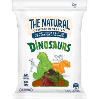 เยลลี่ออสเตรเลีย (BBF SEP 23) The Natural Confectionery Co. Dinosaurs 260g เดอะ เนเชอรอล คอนเฟคชันเนอรี่ โค รูปไดโนเสาร์