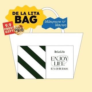 De La Lita Canvas Bag กระเป๋าผ้า เดอลาลิต้า