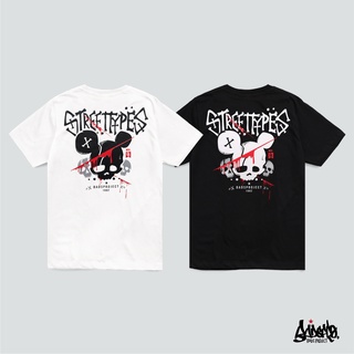 Just say bad ® เสื้อยืดลาย แนวสตรีท รุ่น Scary Street  สีดำ …