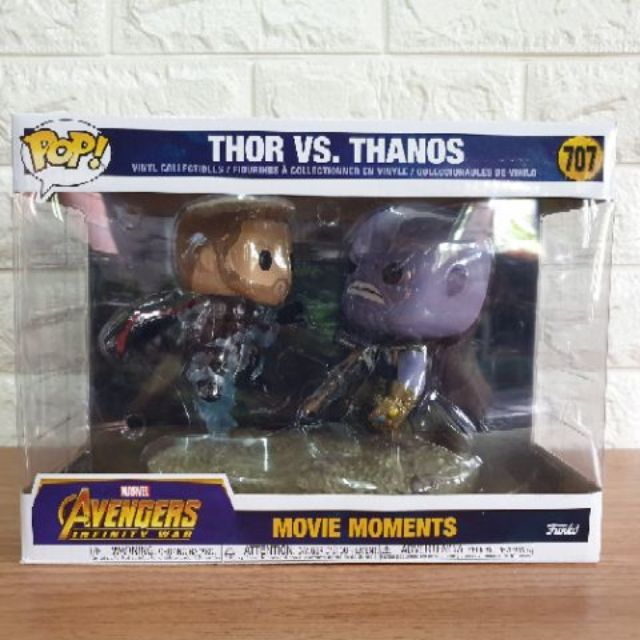 thor and thanos pop