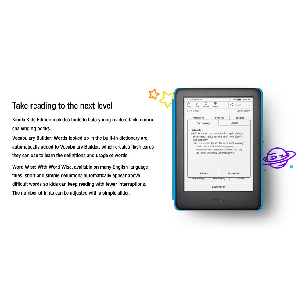 Amazon Kindle Kids eBooks Reader (10th Gen 2019) 8GB WiFi หน้าจอขนาด 6