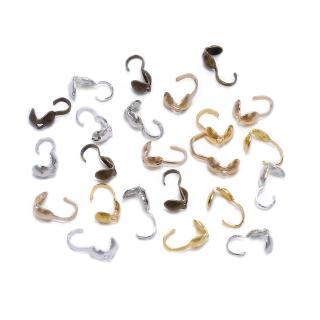 ตะขอเก็บปมสายลูกปัด สำหรับทำเครื่องประดับ DIY ขนาด 4 มม. 200 ชิ้น