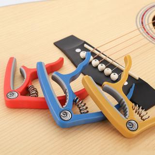 Plastic Steel Guitar Capo Classical Acoustic Guitar Ukulele Tuning Clamp Musical Accessories