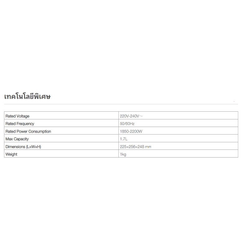 *ลดราคา* กาน้ำร้อน HITACHI รุ่นHEK-E60 ราคา ถูกที่สุด ดีลบีเคเค แกลเลอรีภาพที่ 2
