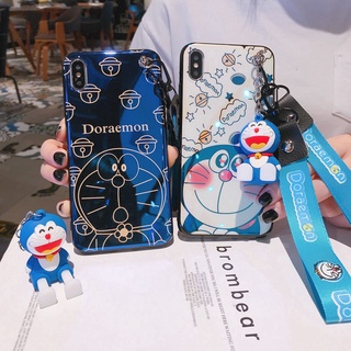 เคสโทรศัพท์แบบมีสายสะพาย Casing OPPO RENO 2 2Z 10X 3PRO 4PRO 4SE 5 6 PRO+ Cartoon Soft Casing Full Cover Anime Jingle cat Case With lanyard