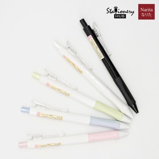 NARITA Gel Pen ปากกาเจล นาริตะ รุ่น 325 ด้ามกลมเหลี่ยมมีคลิป สี 2 โทนพลาสเทล เครื่องเขียนน่ารัก อุปกรณ์สำนักงาน