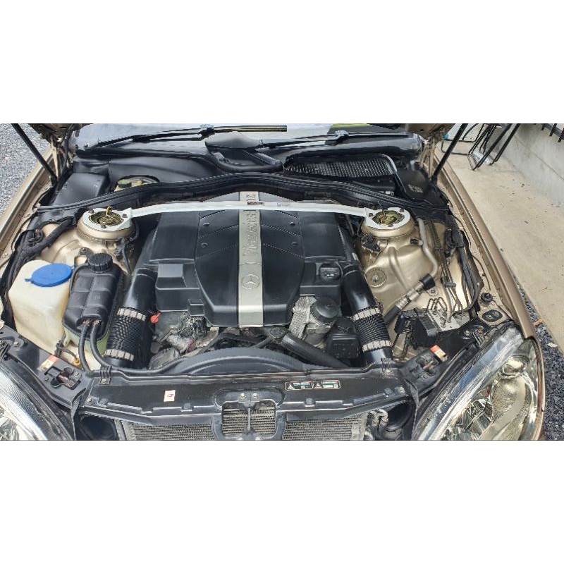 ค้ำโช๊คหน้า Mercedes-Benz เบนซ์ W220 S-Class S280 S350 S500 Ultra Racing ของแท้ เพิ่มสมรรถนะ ช่วงล่า