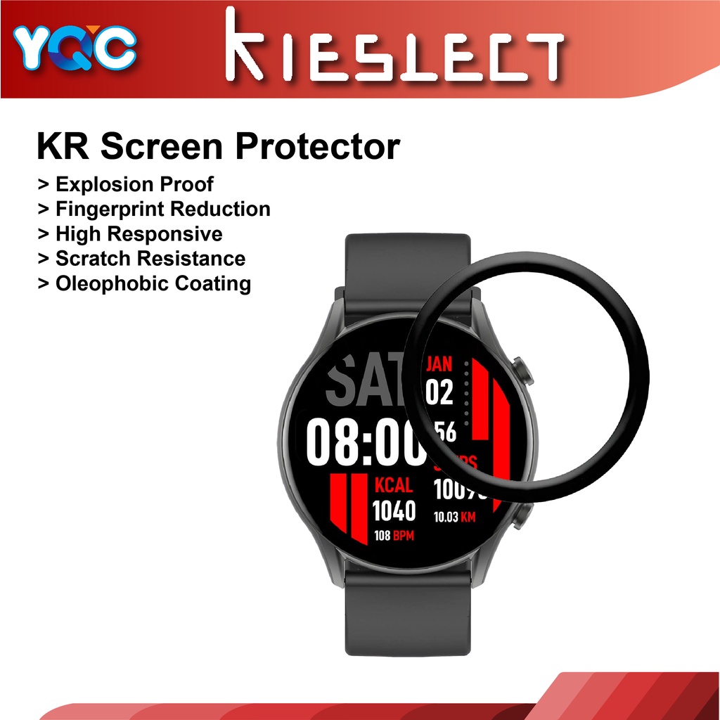 ฟิล์มกันรอยหน้าจอ Xiaomi Kieslect KR, ความคุ้มครองสูงสุด, ป้องกันรอยขีดข่วน, ปลอดฟอง, โค้ง 3D, ฟิล์ม