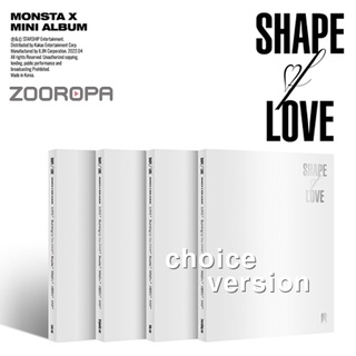 [ZOOROPA] MONSTA X SHAPE of LOVE 11th Mini Album