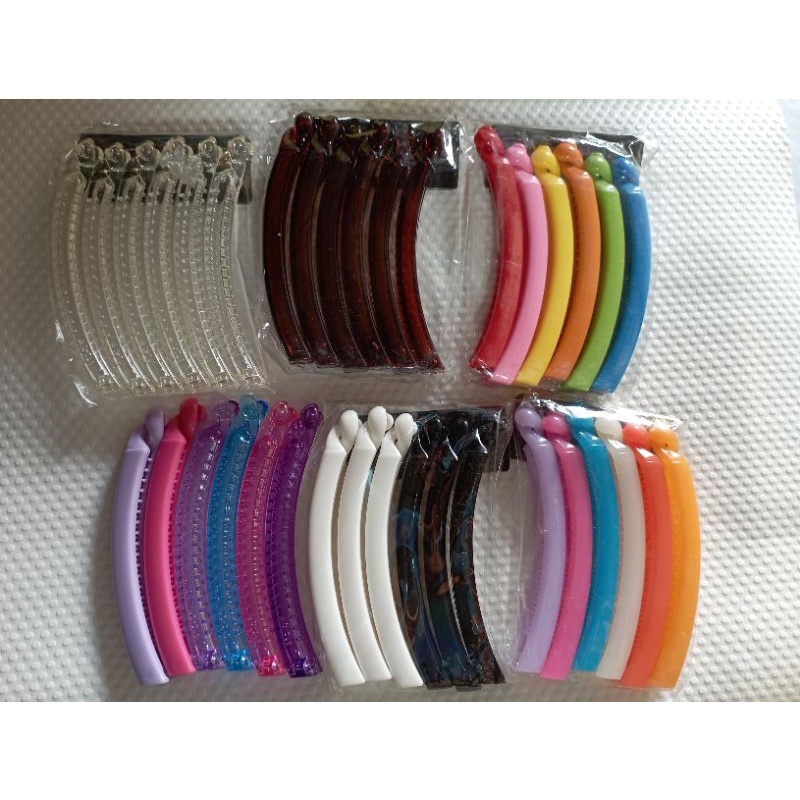 กิ๊บทรงกล้วยรวบผม สไตล์เกาหลี ราคาถูก พร้อมส่ง**เลือกสี แจ้งในแชทได้เลยค่ะ