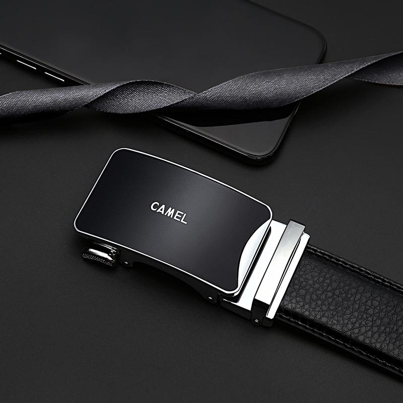 Camel เข็มขัด ชนิดหนังวัวแท้ คุณภาพสูง สำหรับผู้ชาย - รูปที่ 5