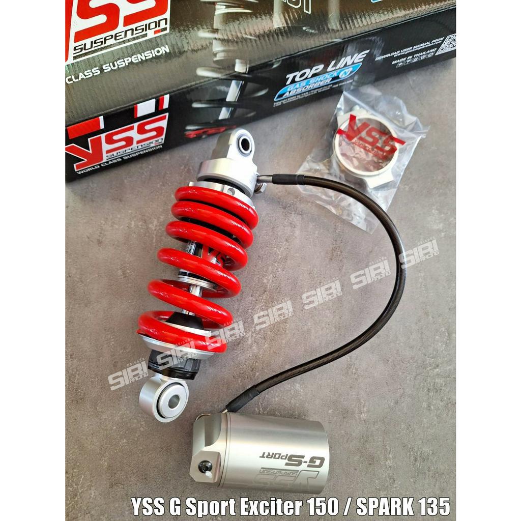 โช๊คหลัง YSS G-SPORT EXCITER 150 / SPARK135 สีแดง ของแท้!!