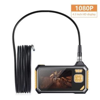 พร้อมส่ง เลนส์8Mm อุตสาหกรรม Endoscope HD 4.3นิ้ว LCD กล้อง IP67กันน้ำกล้องตรวจสอบเครื่องยนต์ท่อระบายน้ำท่อซ่อม