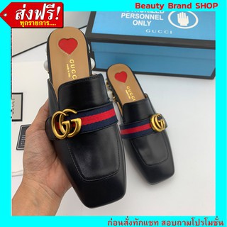 🔥 ราคาส่ง งานตรงปก เป๊ะมาก🔥  รองเท้า Gucci Shoes Size 36 - 40 Full Set Option