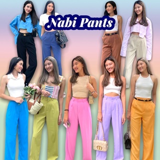 Nabi Pants - กางเกง 2 จีบ ขากระบอก