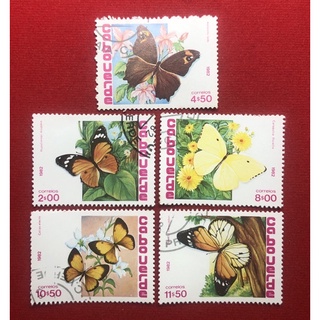 แสตมป์ต่างประเทศ ปี1982 จำนวน 5 ดวง